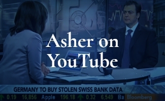 Asher YouTube channel speaking on the news