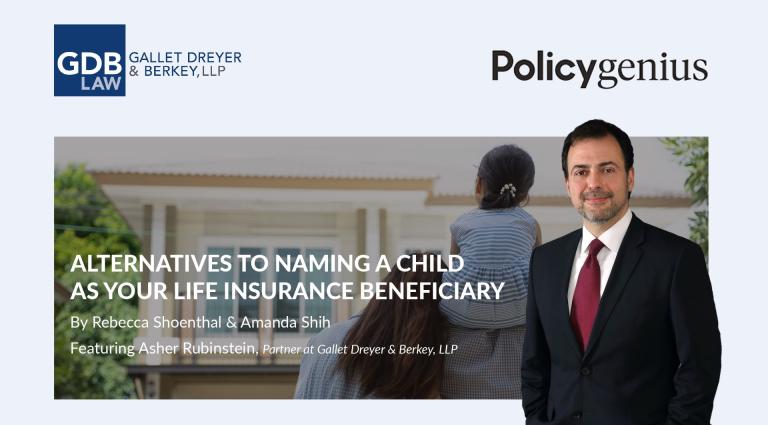 Alternatives to Naming a Child as Your Life Insurance Beneficiary