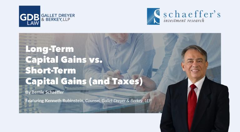 Long-Term Capital Gains vs. Short-Term Capital Gains (and Taxes)